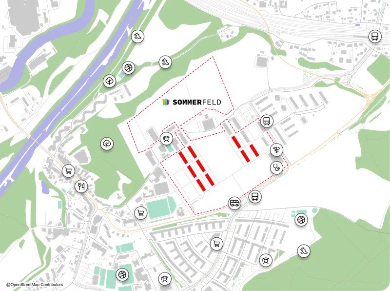 Umfeldkarte Sommerfeld Ebelsberg